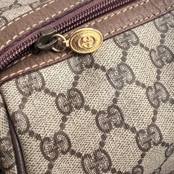 Authentic Gucci Boston Monogram Duffel Bag - Picture 4 of 9